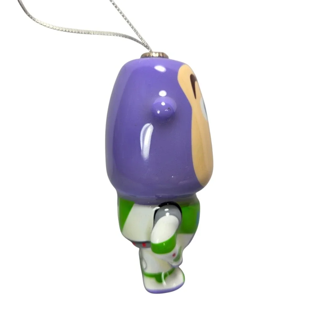 Disney Pixar Buzz Lightyear Christmas Tree Ornament Toy Story Hang Figure Purple